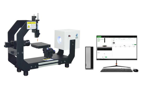 接觸角測定儀主要用于測量液體對固體的浸潤性