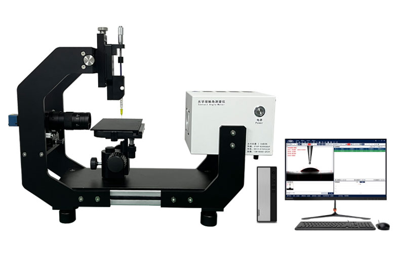 接觸角測(cè)試儀可判斷玻璃表面表面防污力